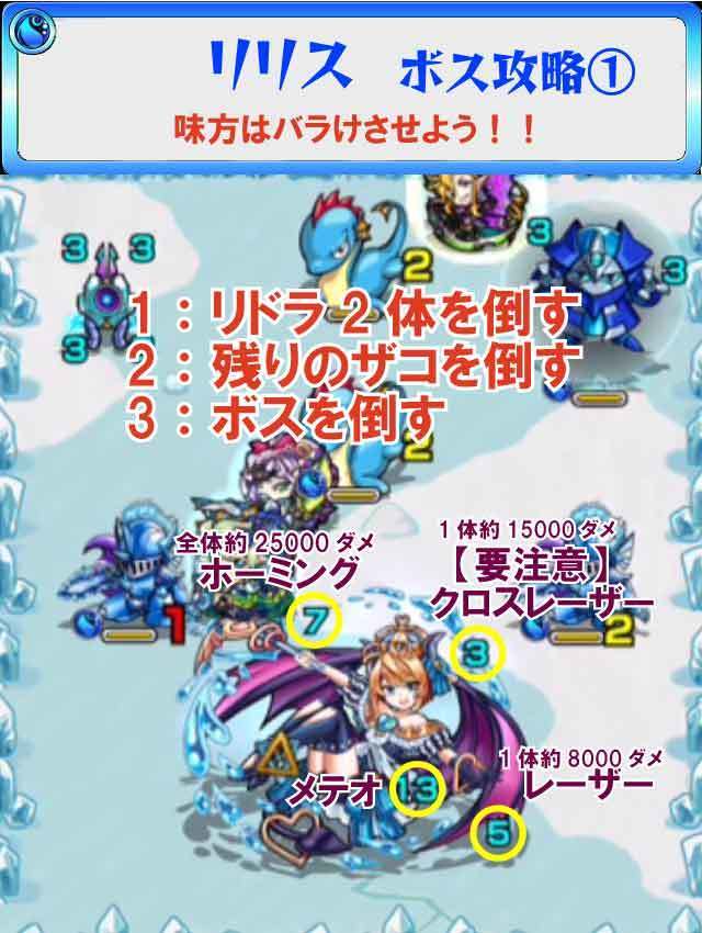 モンスト リリス降臨 究極 攻略のギミック 適正キャラ 超特大チャンネル