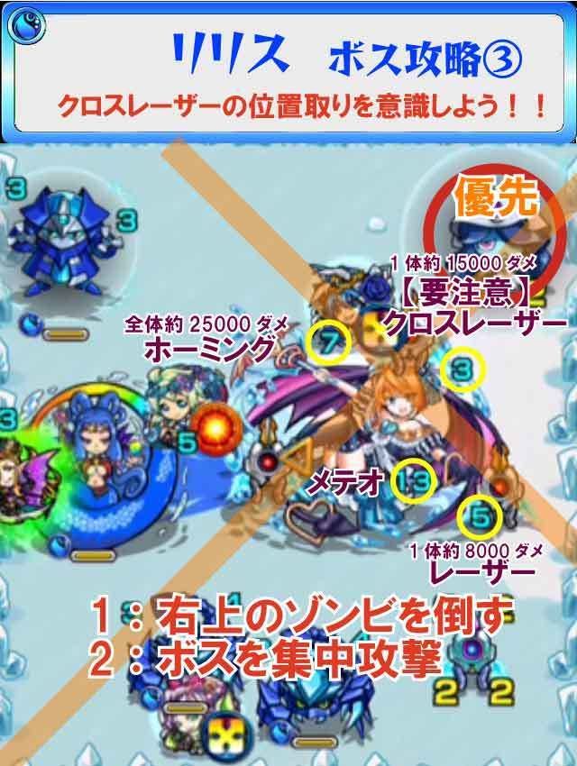 モンスト リリス降臨 究極 攻略のギミック 適正キャラ 超特大チャンネル