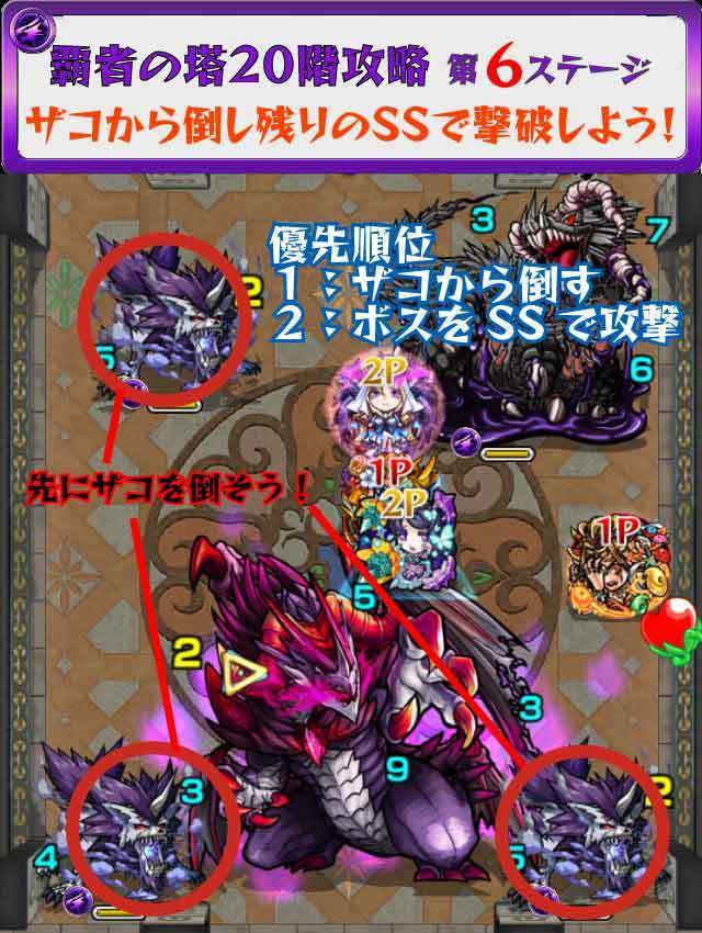 モンスト 新覇者の塔 階 攻略 ギミック 適正キャラ 超特大チャンネル